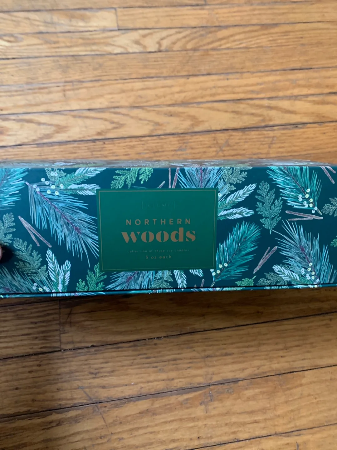 Set of 3 Northern Woods Soy Candles thumbnail