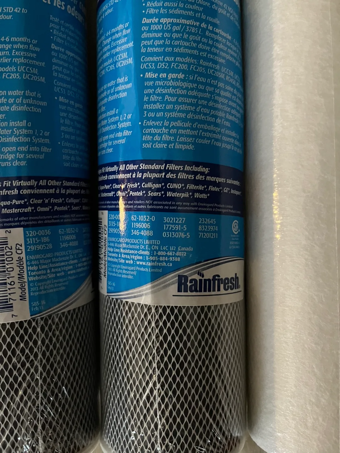 Rainfresh Water Filter Replacement Cartridges NEW image indicator(2)