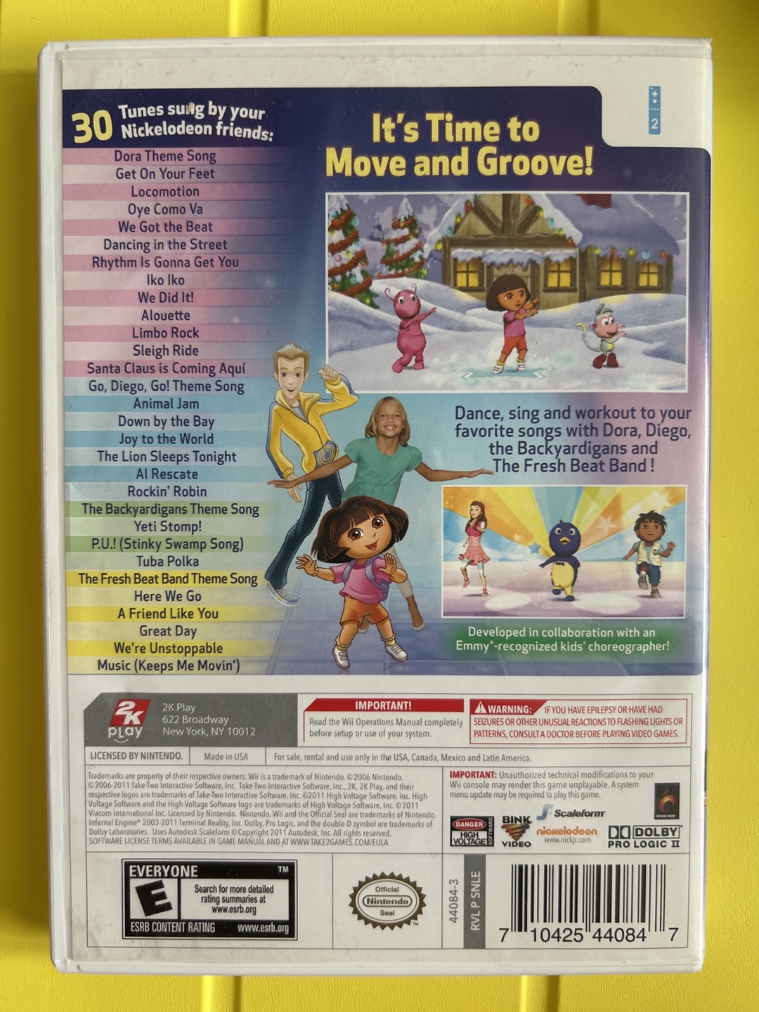 Nickelodeon Dance Wii Game - photo 2