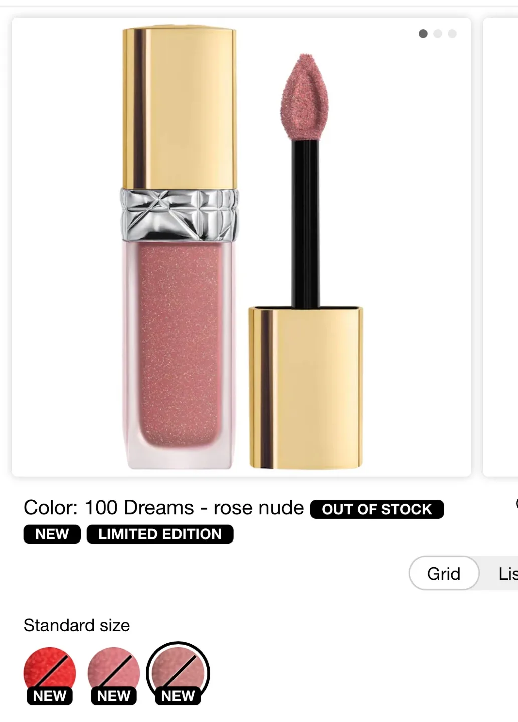 Dior Sequin Glittery Liquid Lipstick - Limited Edition image indicator(2)