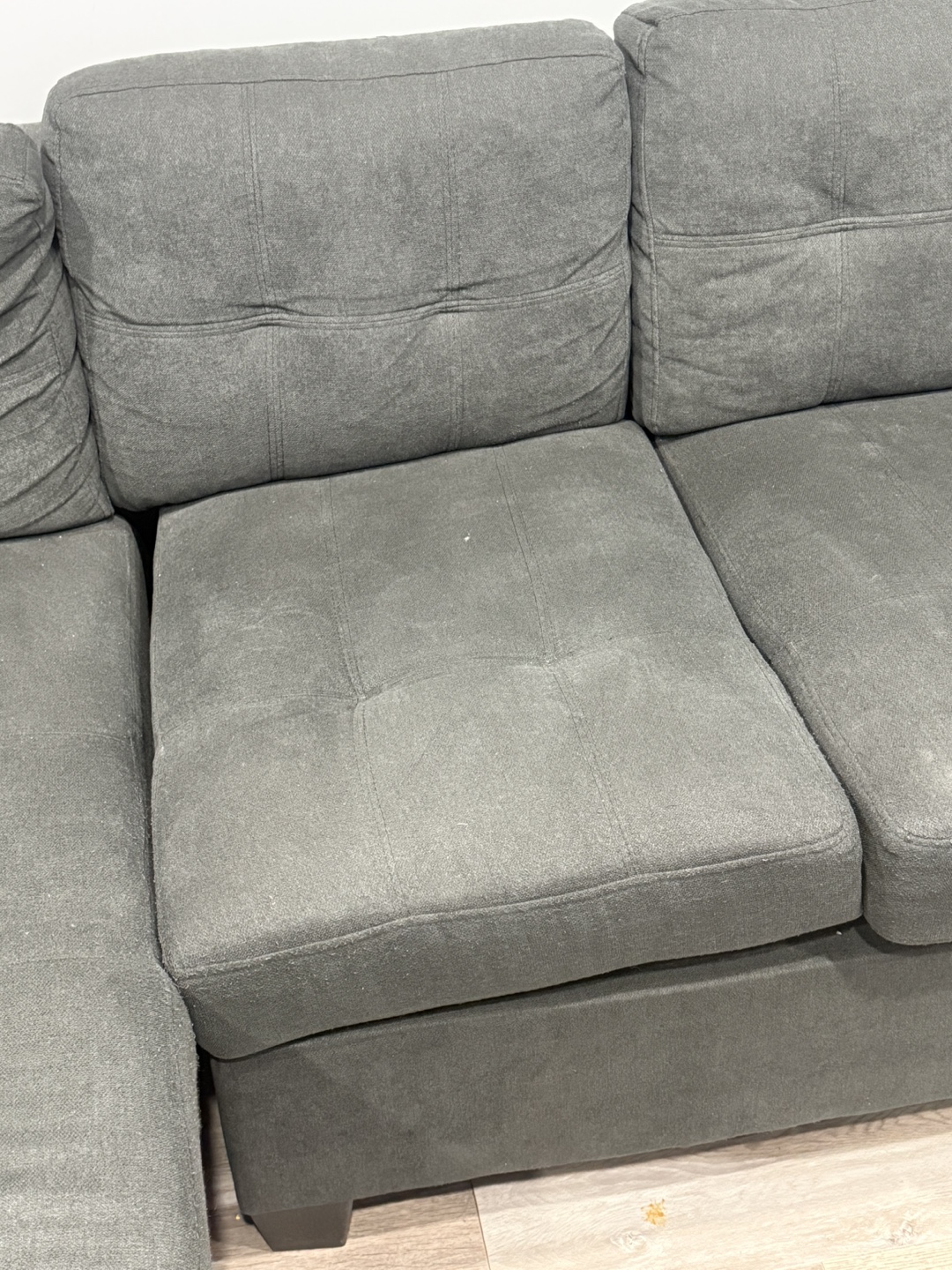 Grey Sectional Sofa - photo 4
