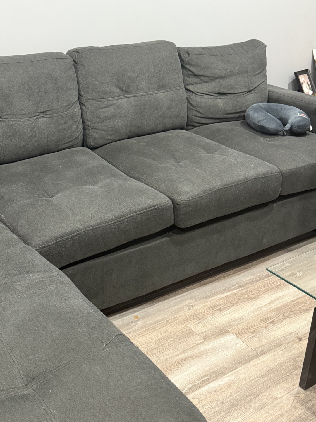 Grey Sectional Sofa - photo 2