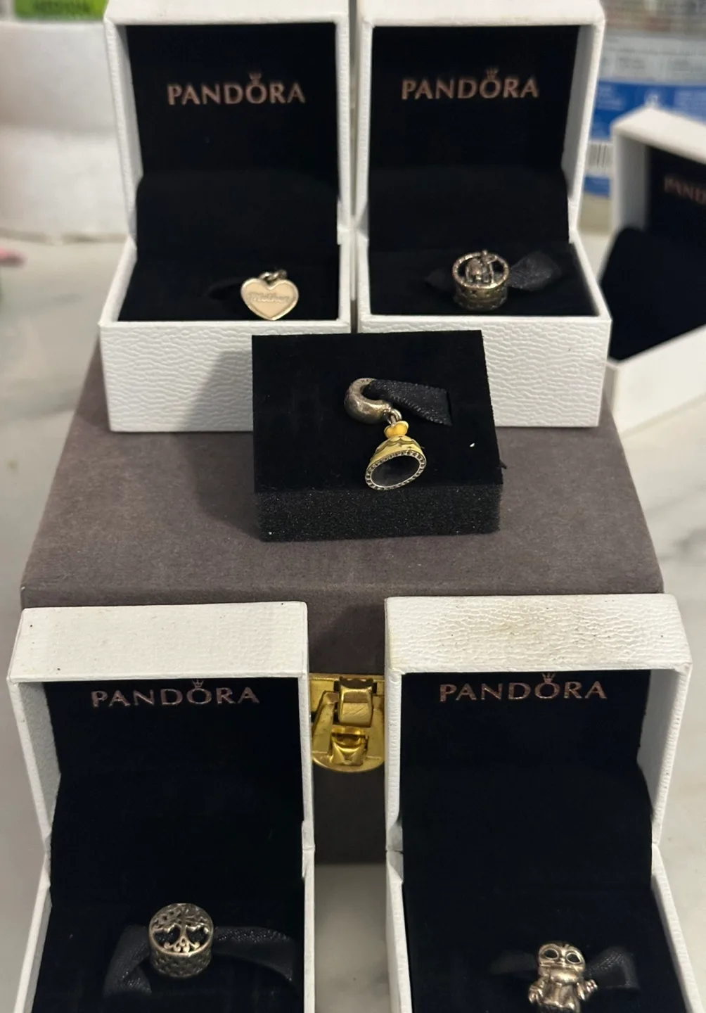 Pandora Bracelet and Charms thumbnail