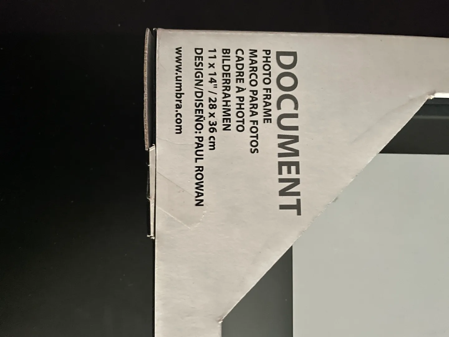 Umbra Document Photo Frame 11x14 image indicator(2)