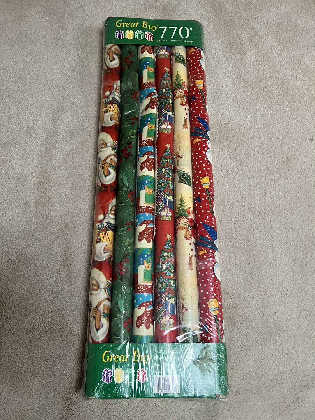 Great Buy 770" Christmas Wrapping Paper