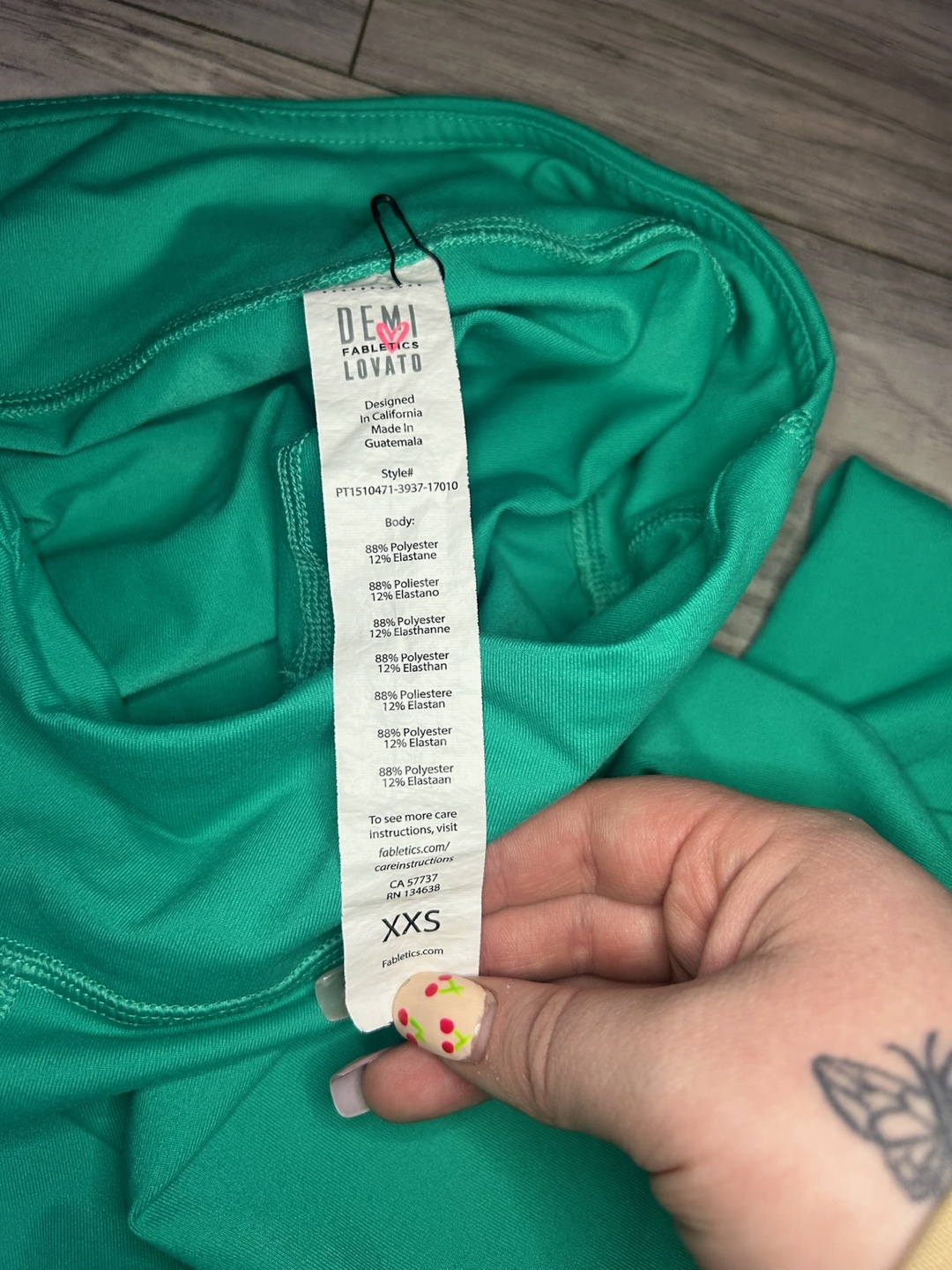 Fabletics x Demi Lovato Leggings Size XXS - photo 3