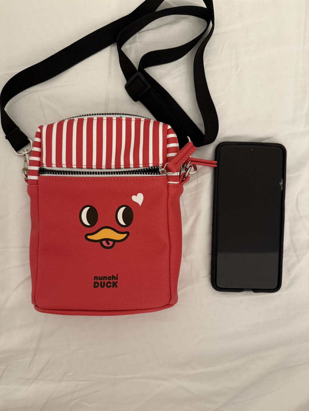 Nunchi Duck Red Crossbody Bag - photo 2