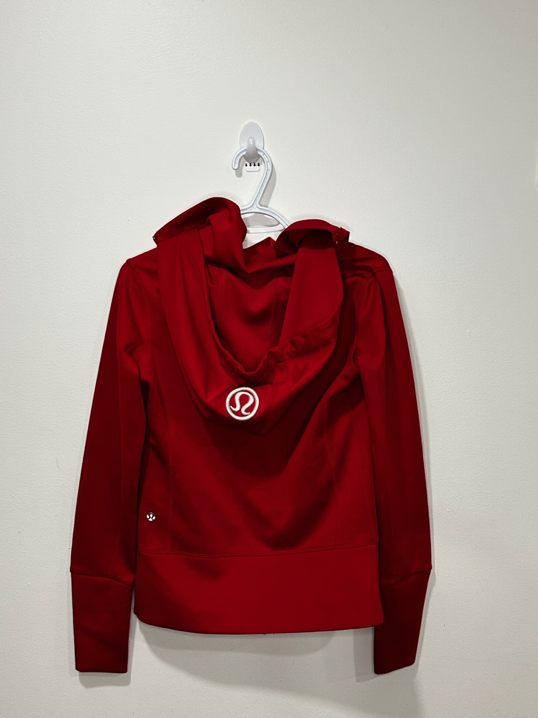Lululemon Red Scuba Hoodie Size 4 - photo 3