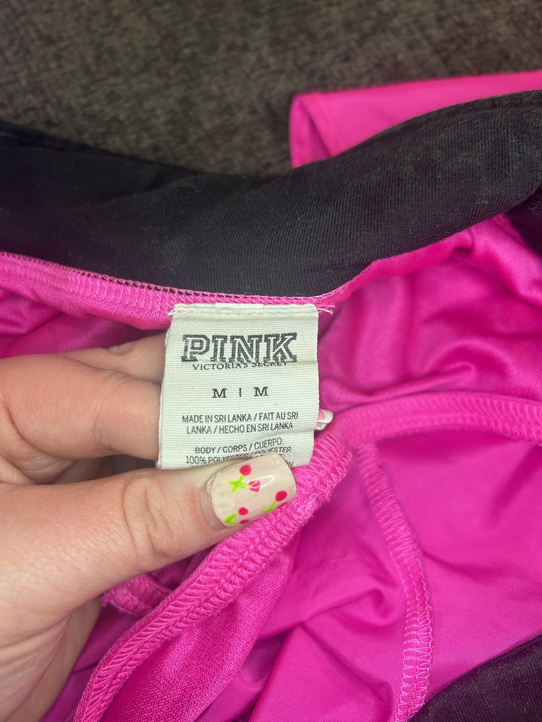 Pink Victoria's Secret Running Shorts Size Medium - photo 3
