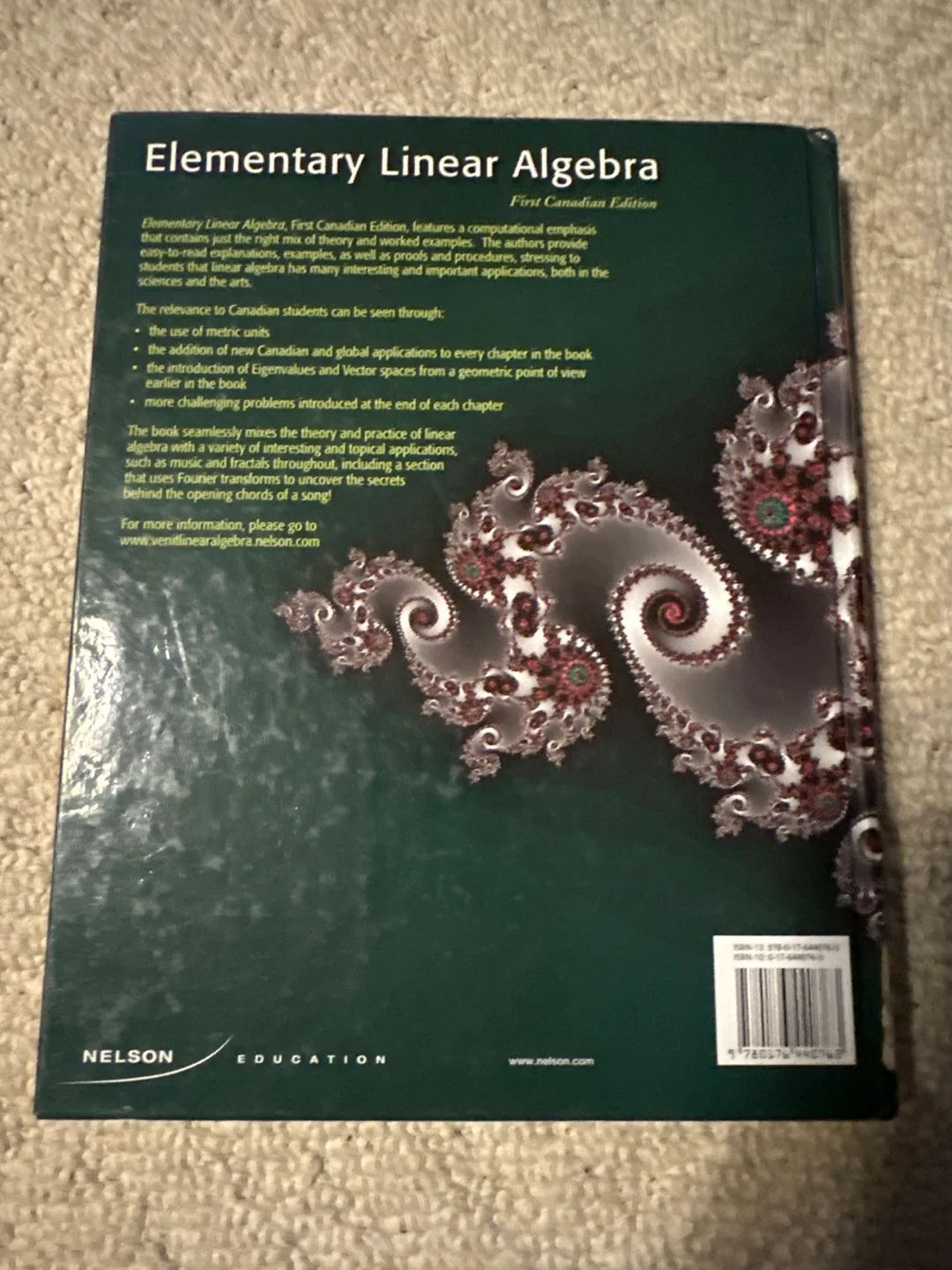 Elementary Linear Algebra - First Canadian Edition image indicator(2)