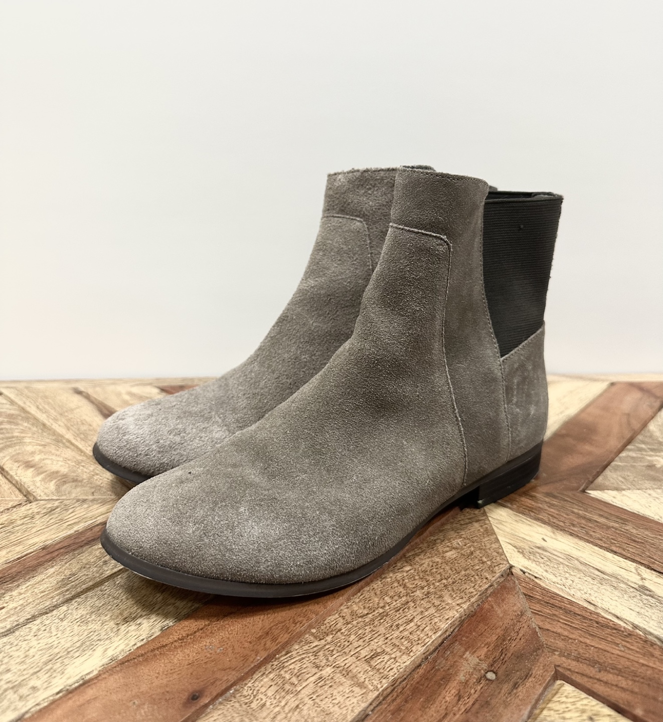 Calvin Klein Suede Ankle Boots