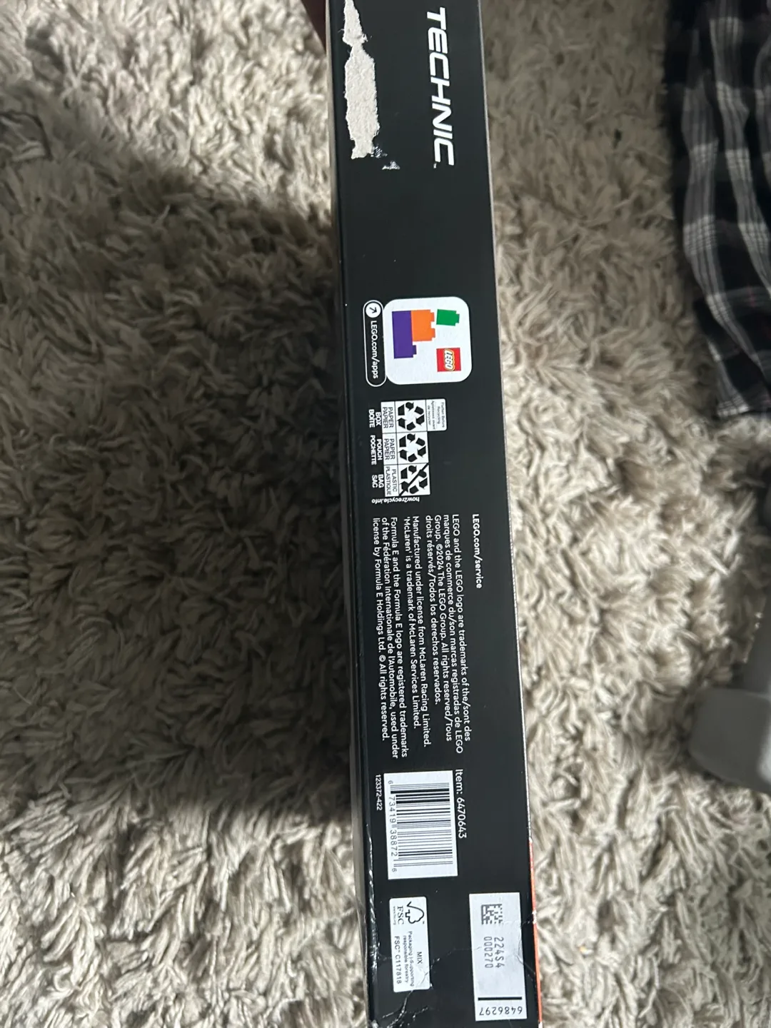 LEGO Technic McLaren Formula E Race Car 42169 image indicator(3)