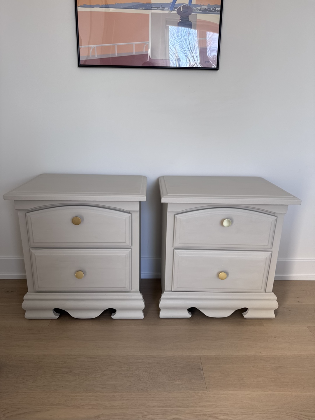 Pair of Nightstands refinished