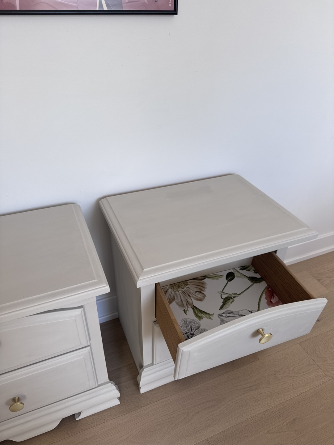 Pair of Nightstands refinished - photo 3