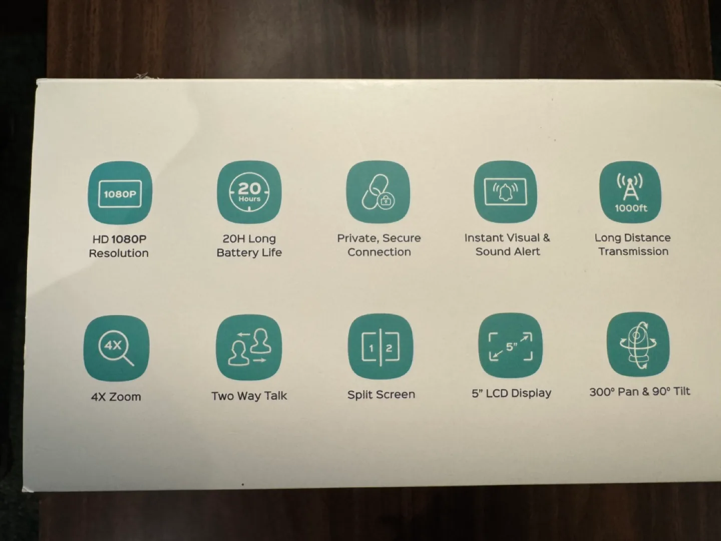 Dr. Care NoraView 5 inch HD Split Screen Baby Monitor image indicator(5)