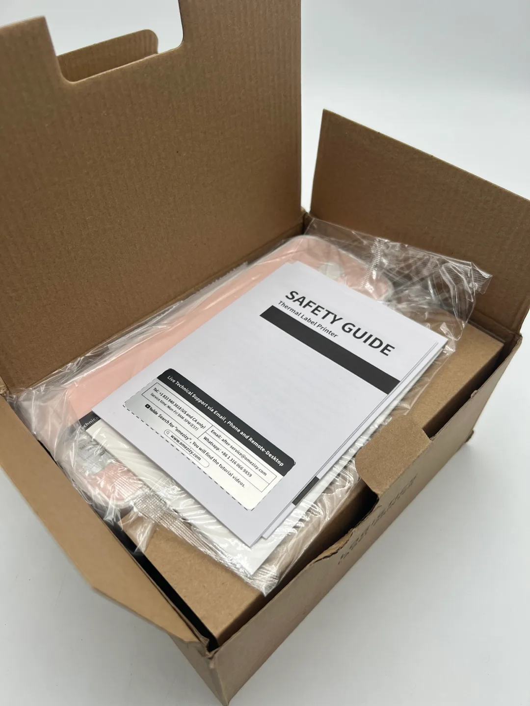 SEALED Blutooth Thermal Label Printer image indicator(2)