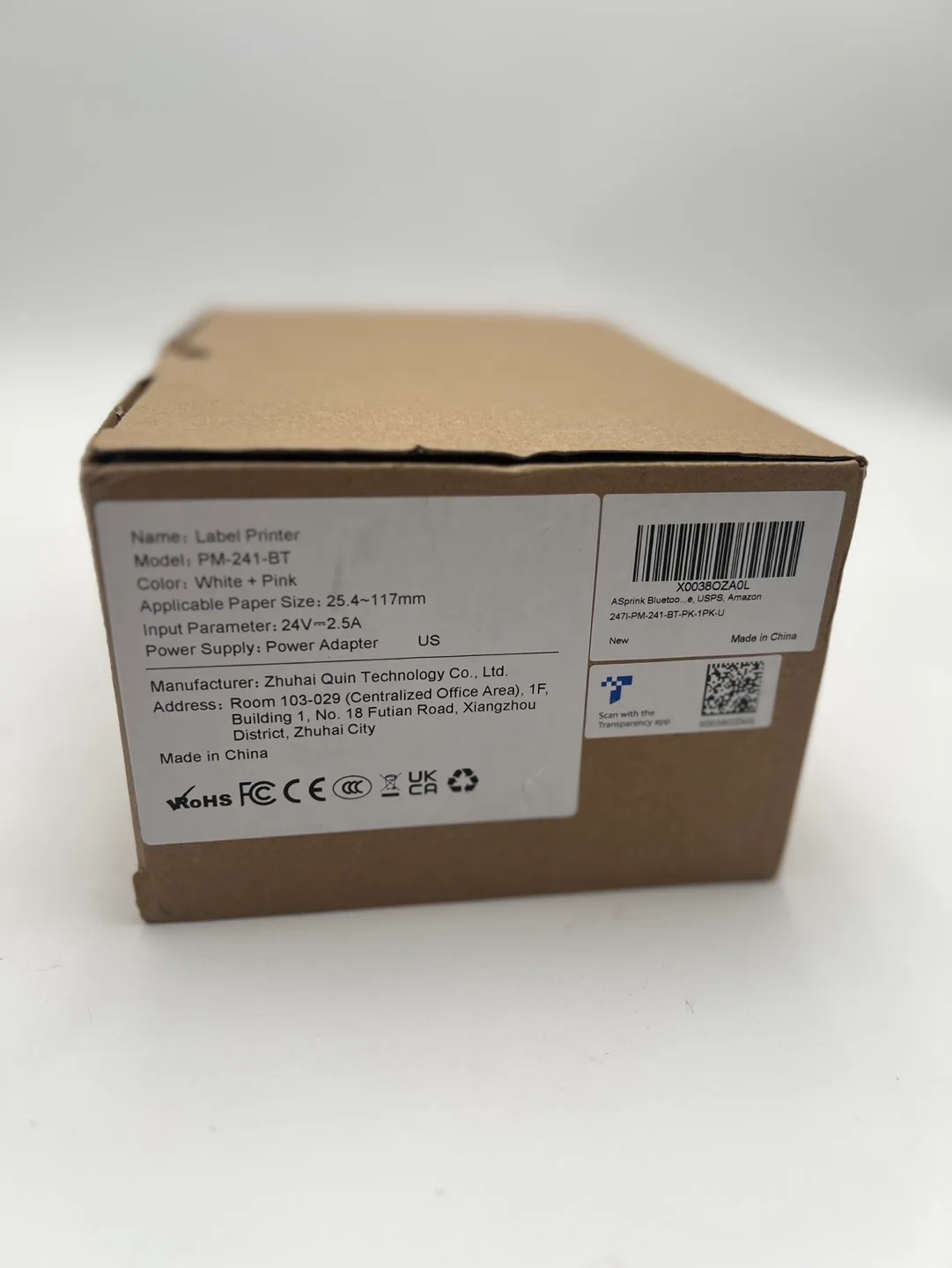 SEALED Blutooth Thermal Label Printer image indicator(8)