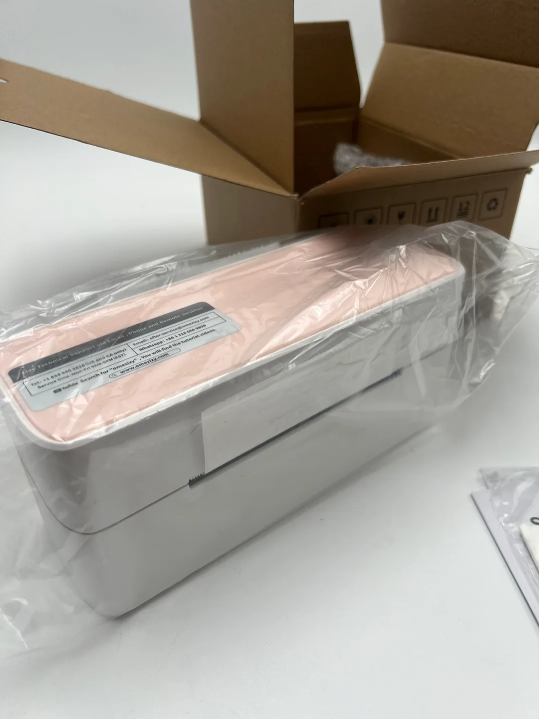 SEALED Blutooth Thermal Label Printer image indicator(7)