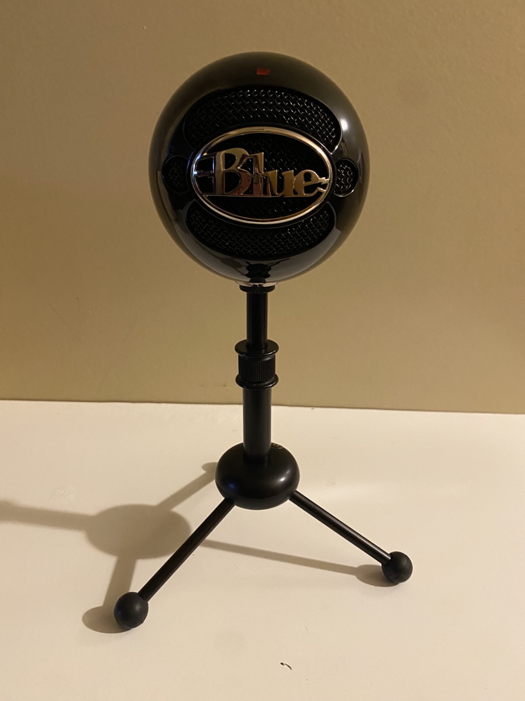 Blue Yeti Snowball USB Condenser Microphone, black