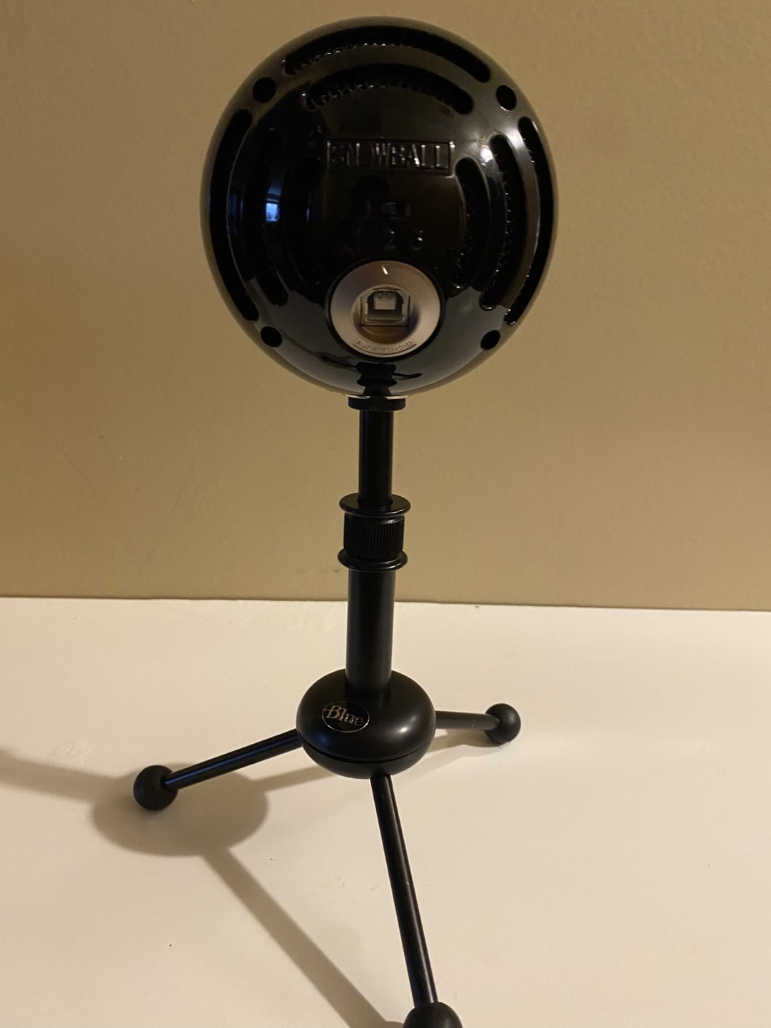 Blue Yeti Snowball USB Condenser Microphone, black - photo 3