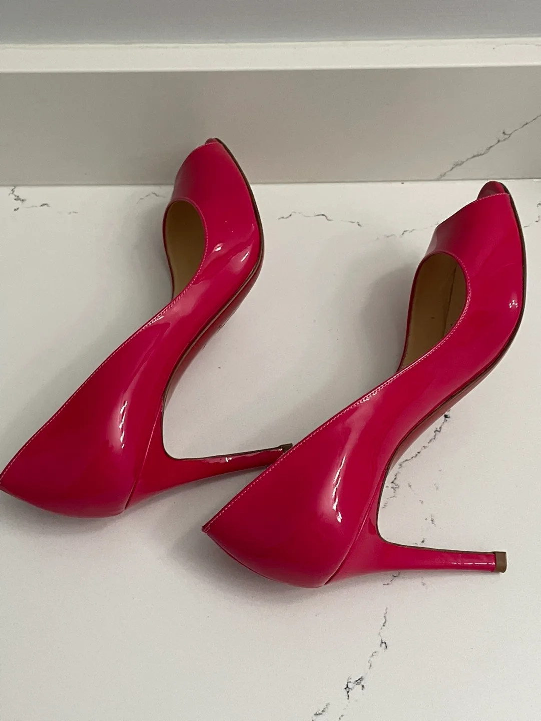 Authentic! Christian Louboutin Peep Toe Heels image indicator(3)