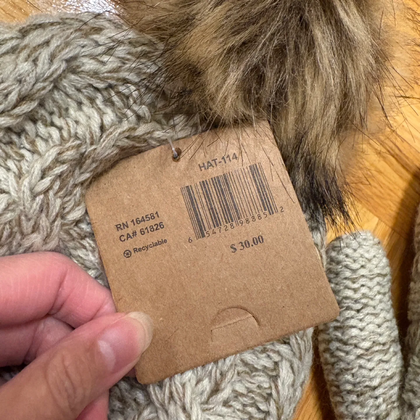 Just Cozy Knit Hat & Mittens Set - BNWT image indicator(8)