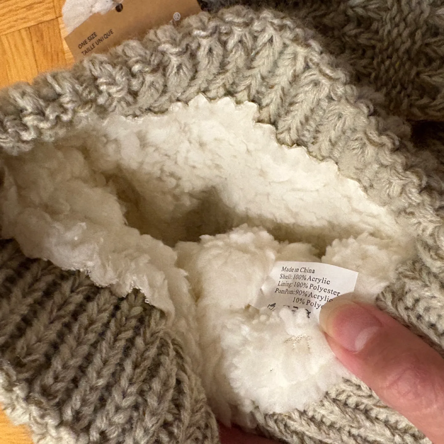 Just Cozy Knit Hat & Mittens Set - BNWT image indicator(9)