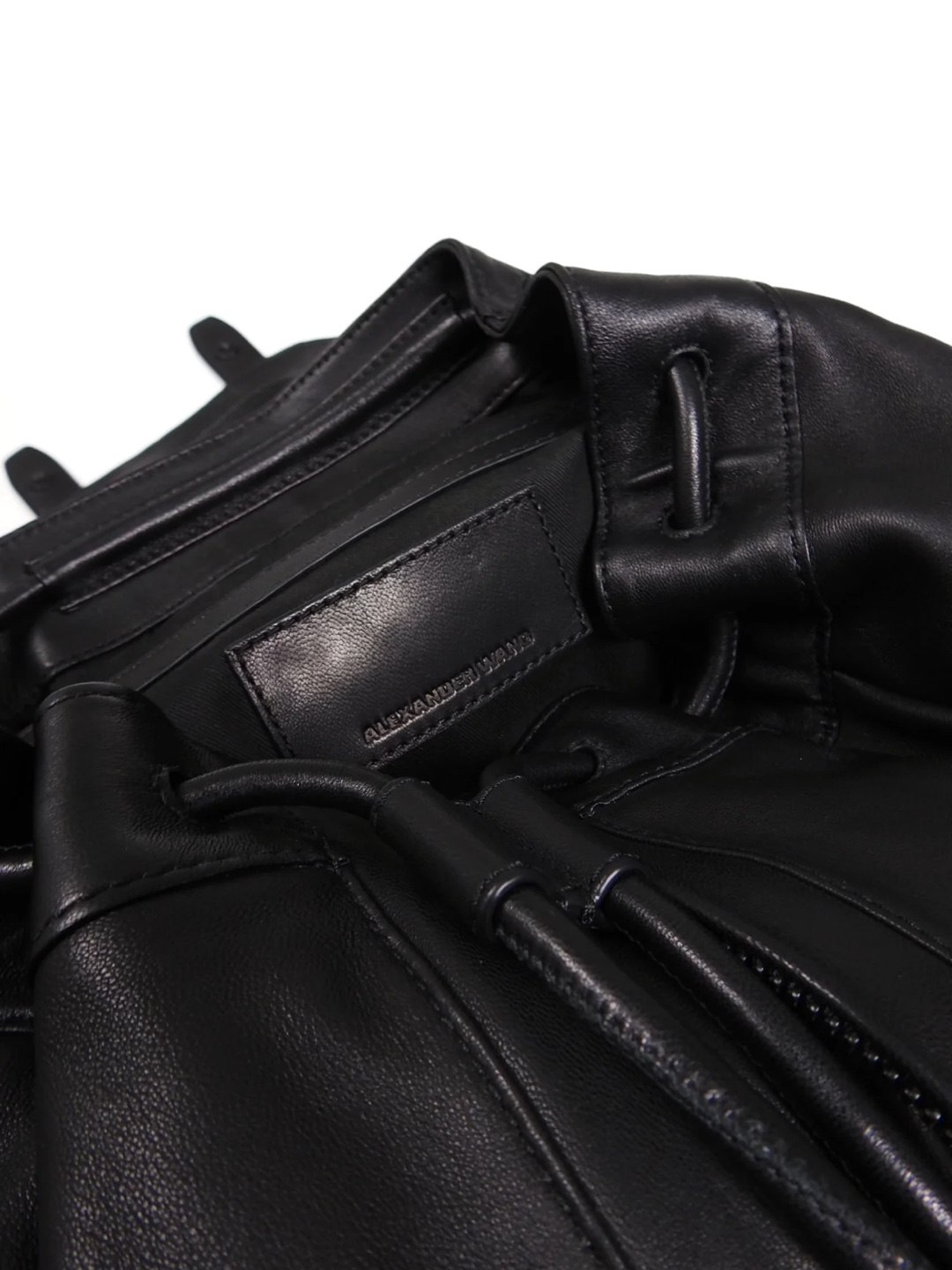Alexander Wang Black Leather Backpack - photo 4