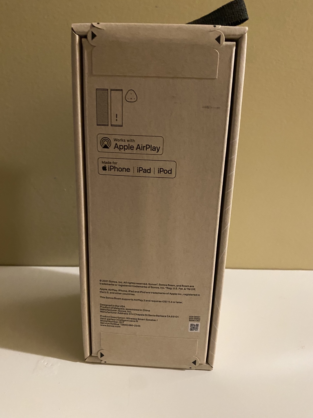 Sonos Roam Portable Smart Speaker - photo 3