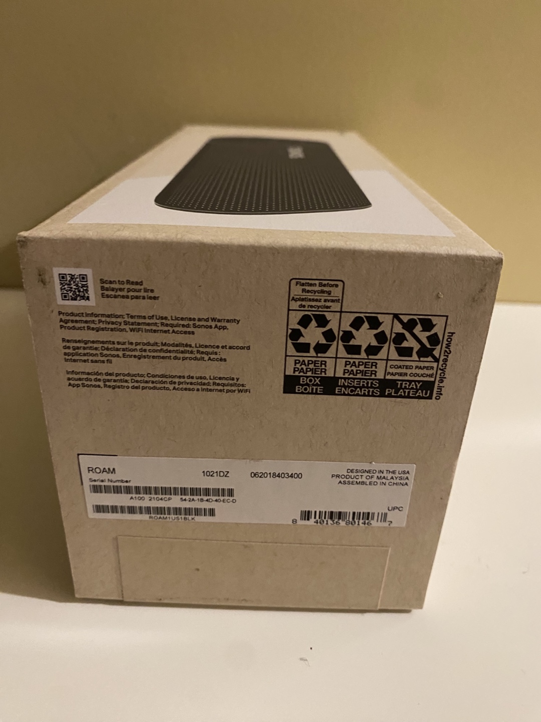Sonos Roam Portable Smart Speaker - photo 5