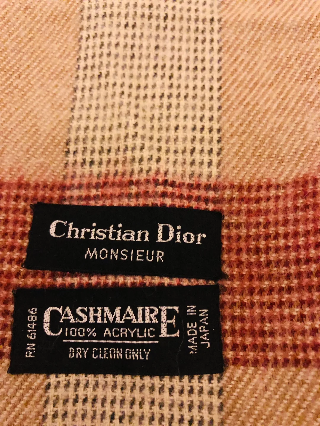 Christian Dior monsieur oblong men’s scarf and Gloves (not Dior) image indicator(2)