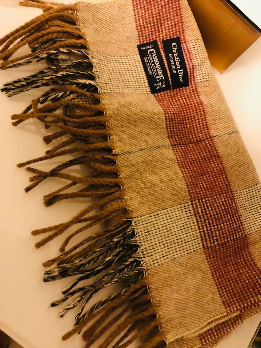 Christian Dior monsieur oblong men’s scarf and Gloves (not Dior) image indicator(3)