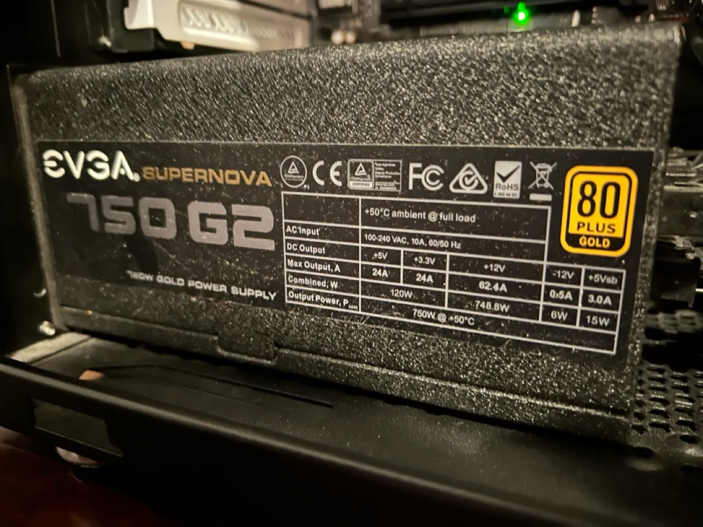 ASUS Gaming PC (no mouse, keyboard or wi-fi) image indicator(7)