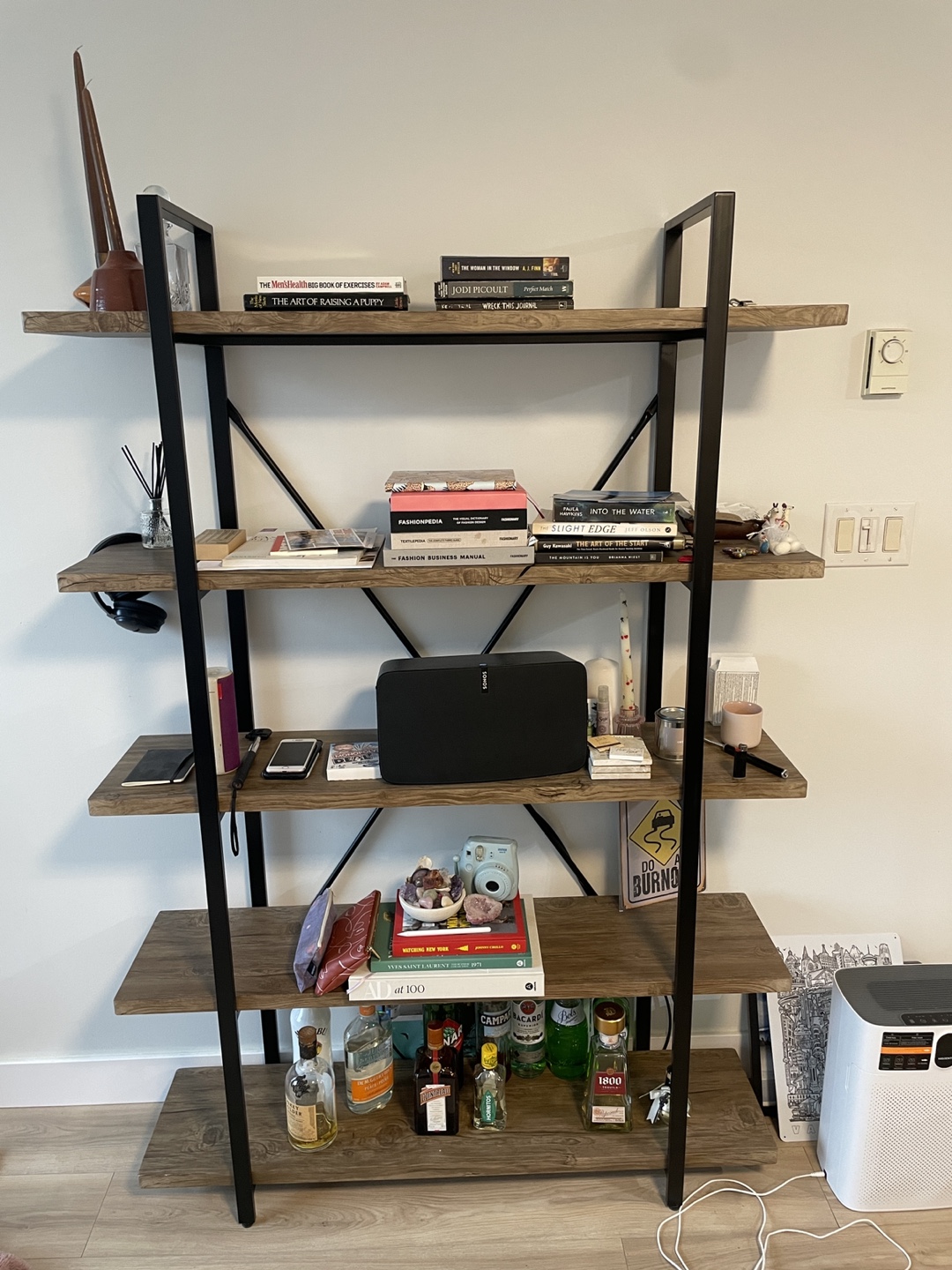 5 Shelf Bookshelf