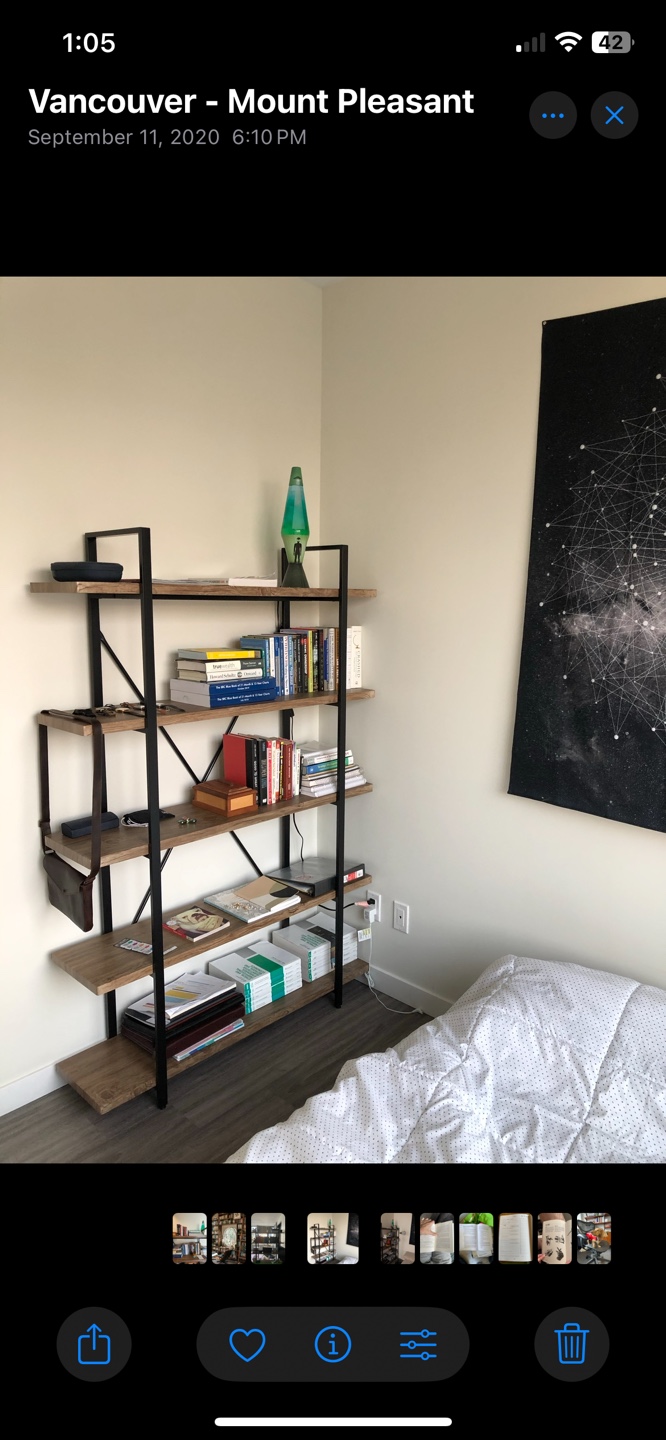 5 Shelf Bookshelf - photo 2