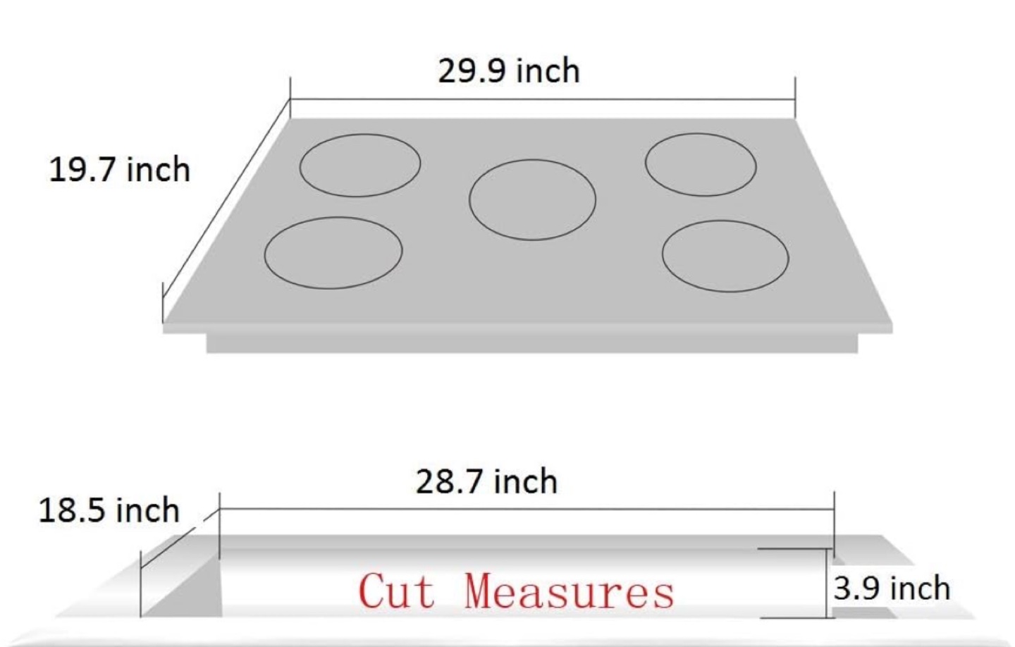 Delitian 30” Gas Cooktop - photo 4