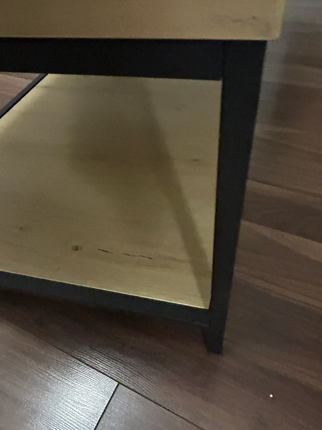 Coffee Table with Shelf industrial image indicator(4)