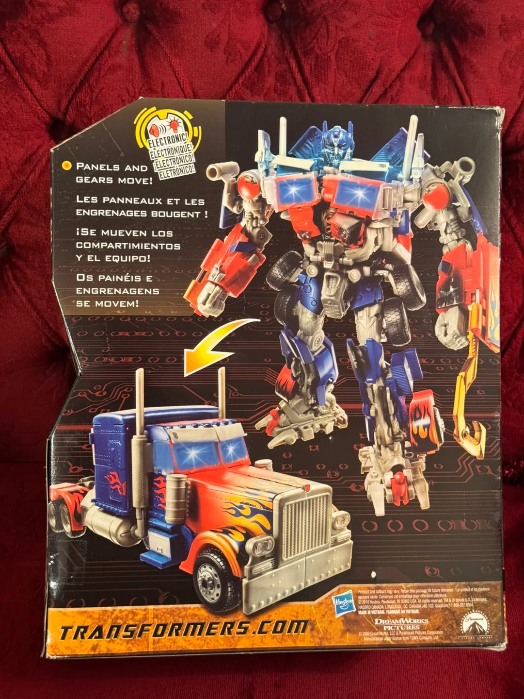 Transformers Hunt for the Decepticons 2009 OPTIMUS PRIME image indicator(2)