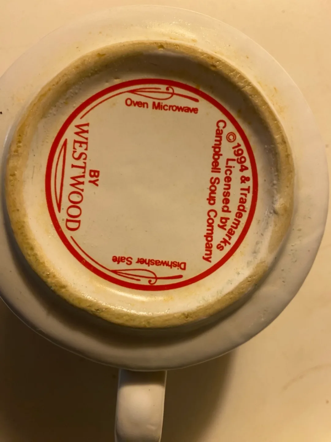 Vintage Campbell's Soup Mug and Tray Set image indicator(3)