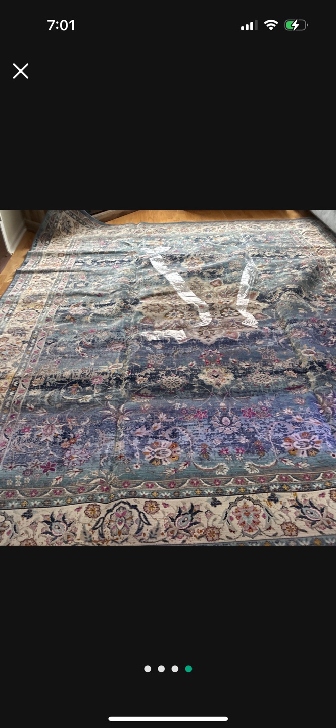KASHAN Persian retro area rug 12’ x 10” new never used