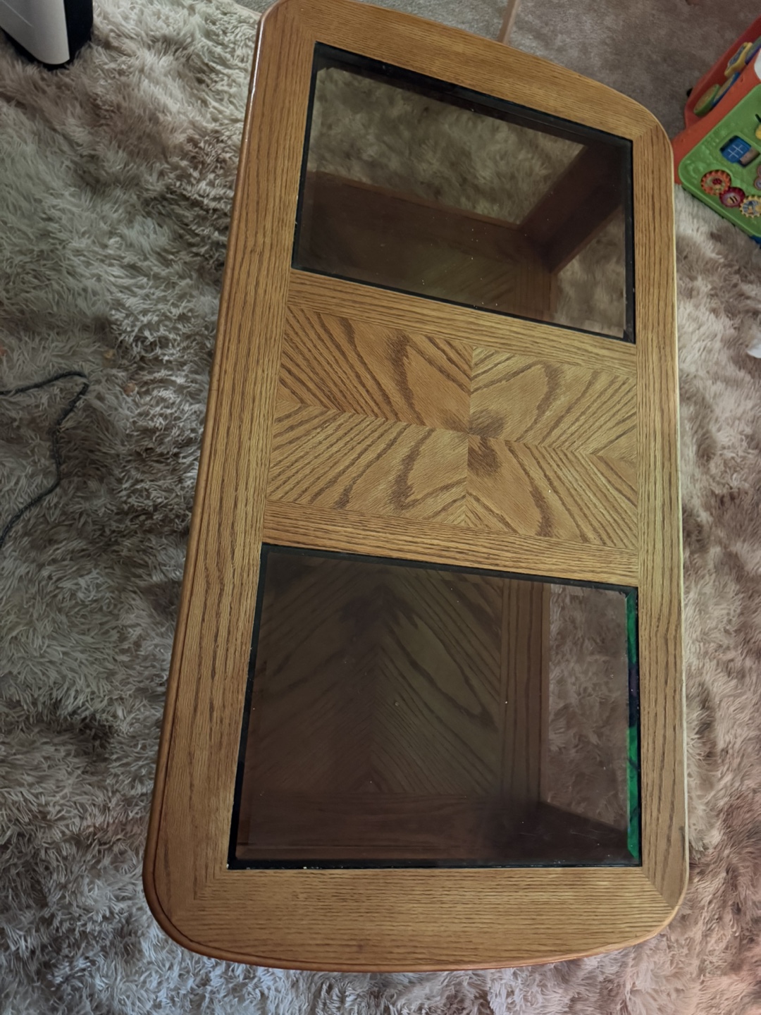Glass Top Coffee Table