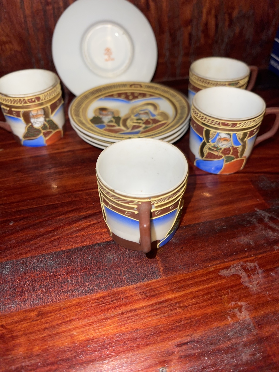 Vintage Japanese Tea Cup and Saucer Set - photo 4