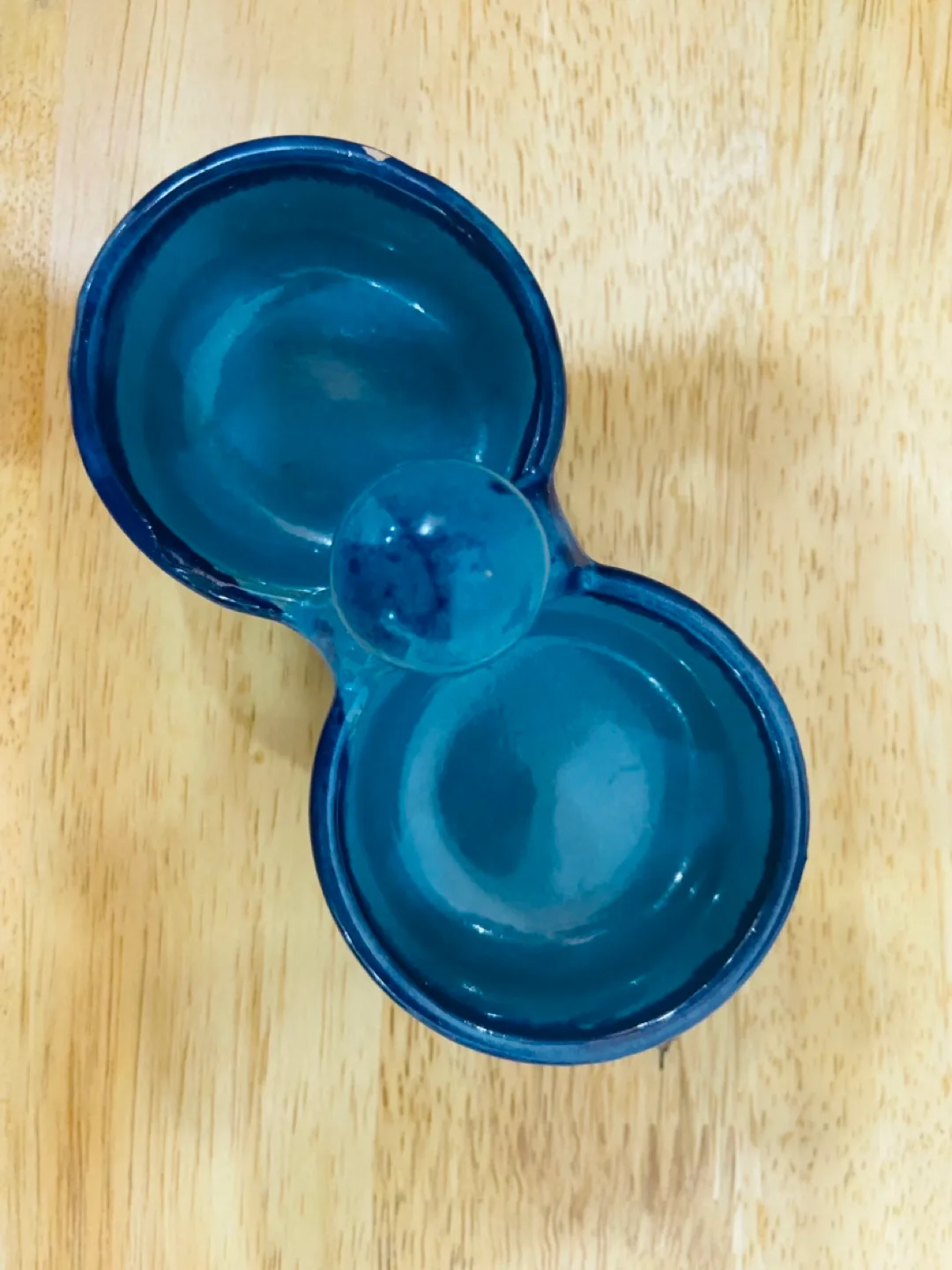 Vintage Set of 3 Blue Ceramic Tableware image indicator(6)