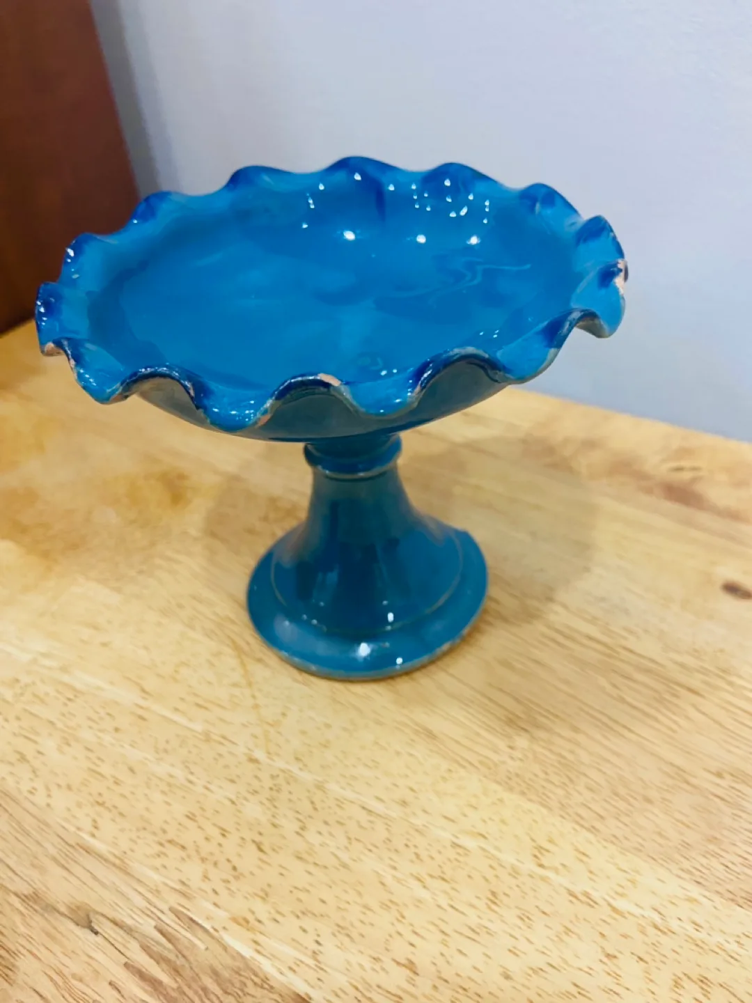 Vintage Set of 3 Blue Ceramic Tableware image indicator(5)