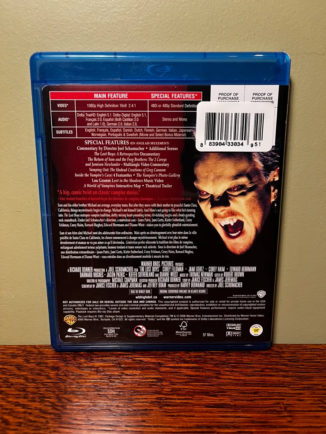 The Lost Boys (1987) Blu-ray image indicator(2)