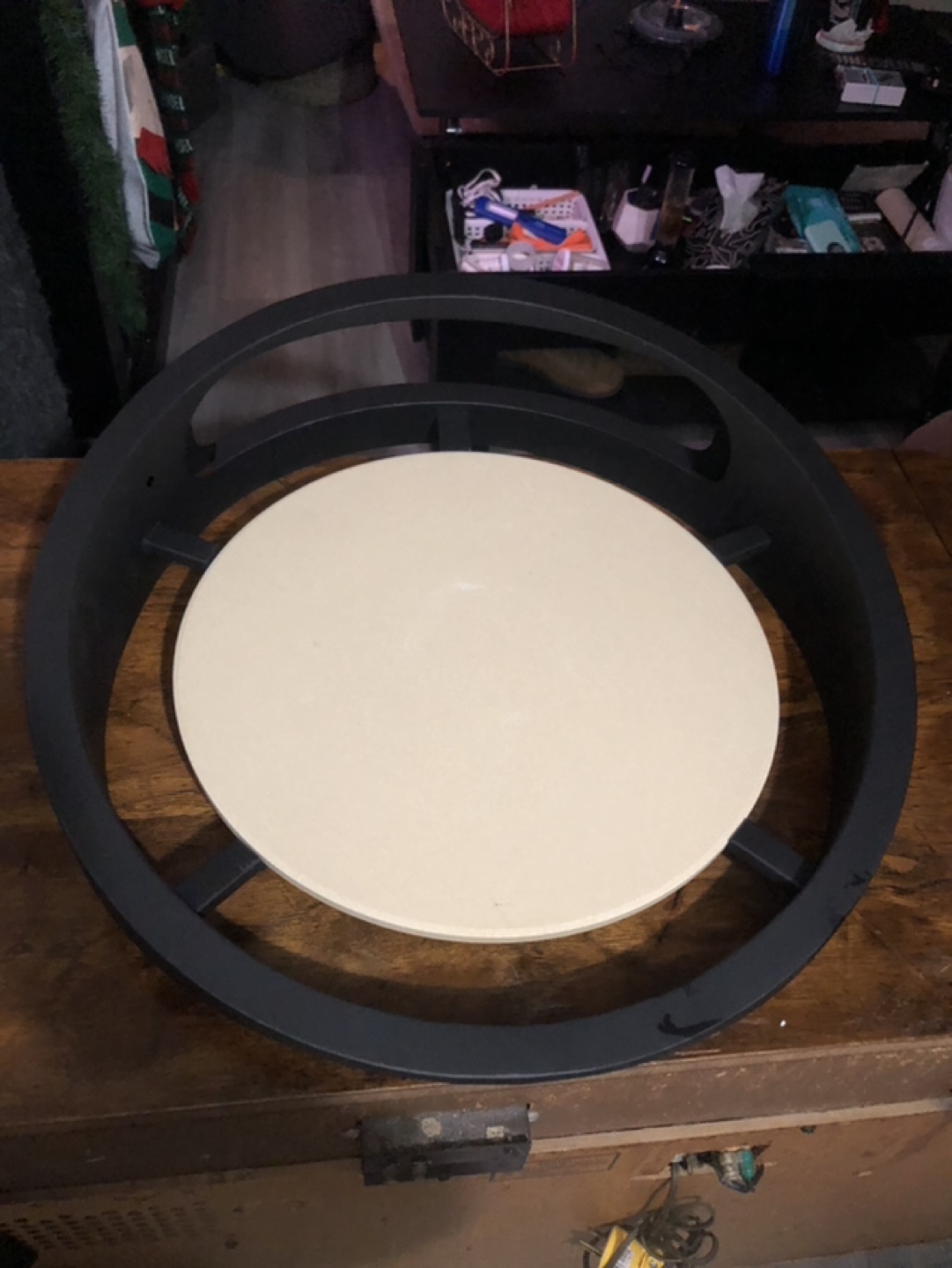 Pizza Stone and Ring