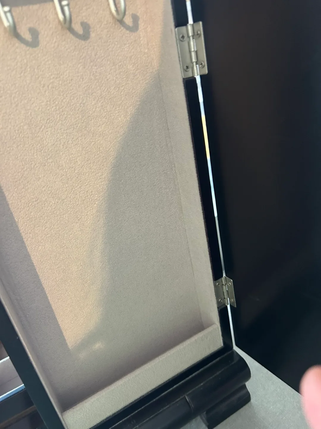 Wooden Jewellery Box with Mirror image indicator(4)