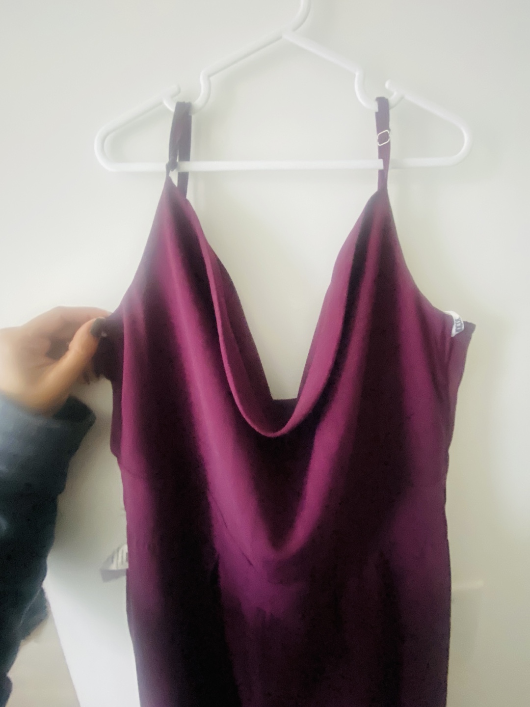 Burgundy  Wide Leg Jumpsuit