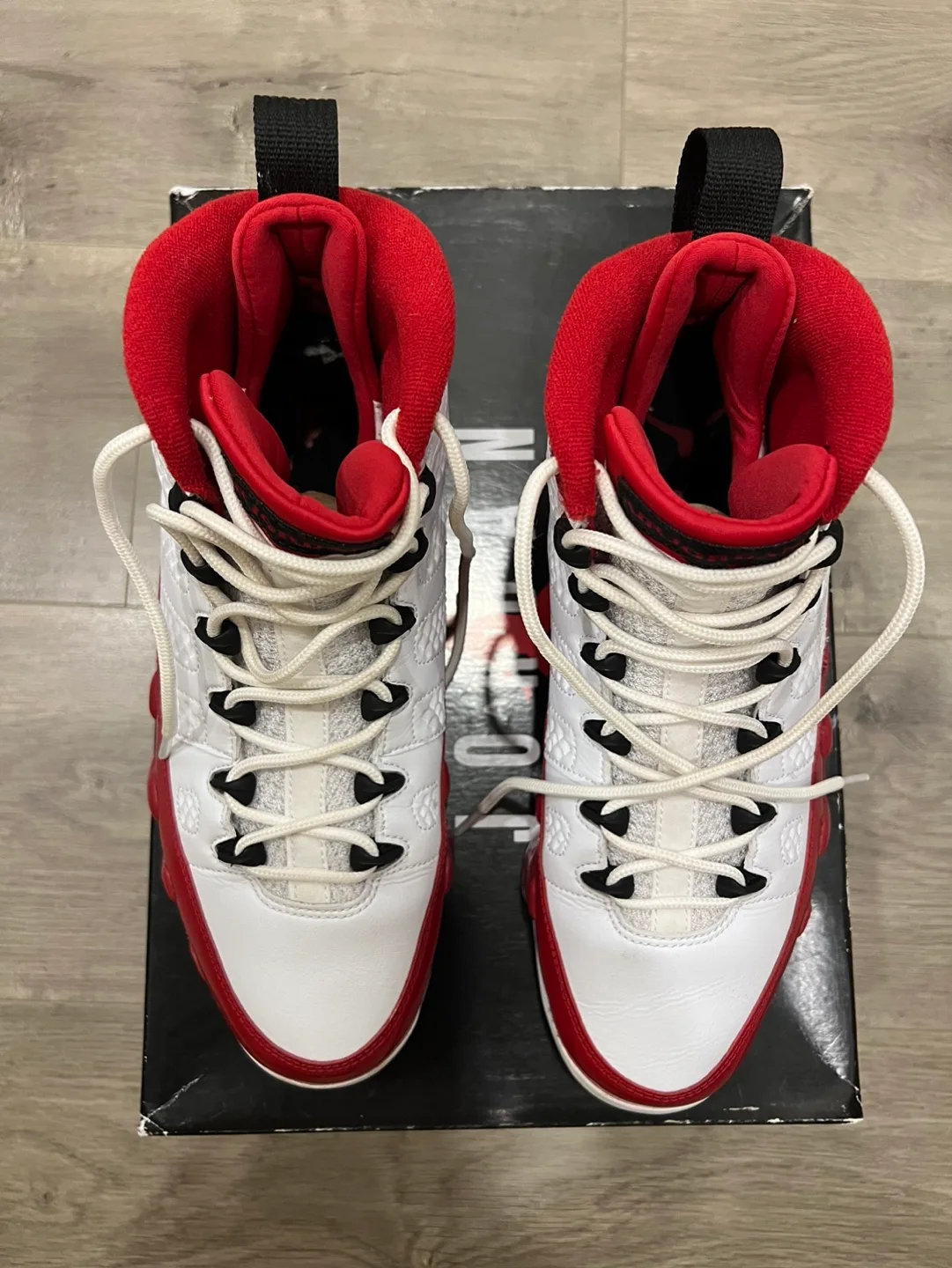 Nike Air Jordan 9 Retro Gym Red 8 image indicator(4)