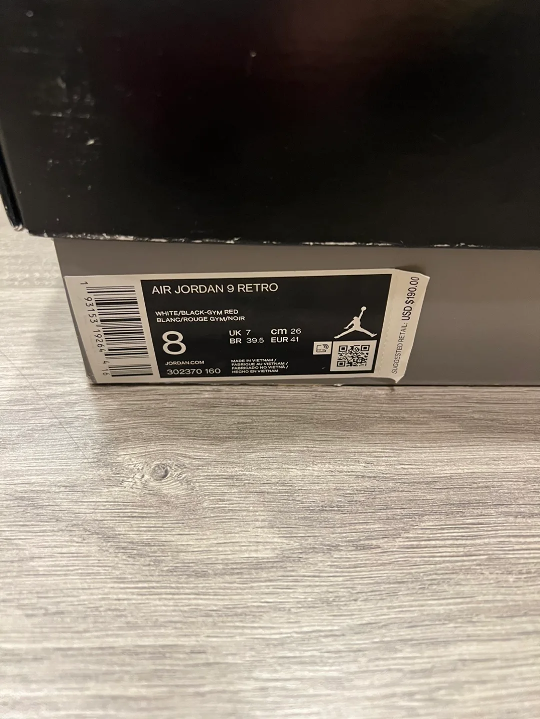Nike Air Jordan 9 Retro Gym Red 8 image indicator(6)